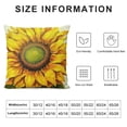 thumbnail image 5 of JEUXUS Decorative from A Sunflower Print Pillow Cases Home Decor Decorations Square Soft Throw Pillow Covers for Car Bed Bedroom Sofa, 5 of 5
