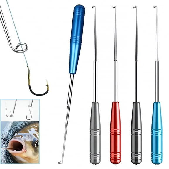 BESTSKY 4-Pack Fish Hook Remover Tool, Stainless Steel Quick Extractor