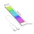 thumbnail image 4 of La PC Sincronización 5V 3Pin ARGB Telegrafía Tira LED Las Extensiones Del Cable Fuente Alimentación RGB 8Pin, 4 of 4