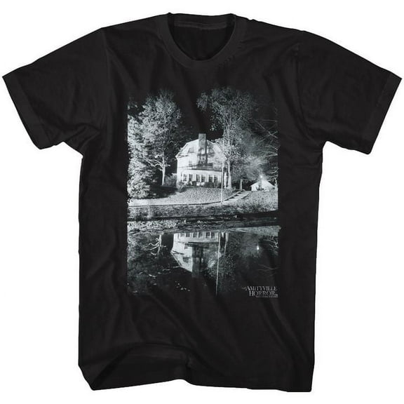 Amityville Horror Good Night Black Adult T-Shirt 2Xlt