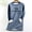 Blue-B, variant on Women's Fall and Winter Letter Printing Big Size Loose Shoulder Insert Blouse Thickened Fluffy Lamb's Wool Warm Fit Bottom Shirt Long Sleeve Round Neck Tops/Shirts Gray-B L
