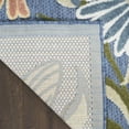 thumbnail image 4 of Nourison Aloha 7'10" x 10'6" Blue Sage Outdoor Rug, 4 of 10