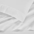 thumbnail image 5 of Superior Fieldstone Embroidered Cotton Bed Sheet Set, King, White/White, 5 of 11