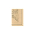 thumbnail image 3 of Historic County Map - Titus County Texas - Walsh 1880 - 23 x 34.12 - Vintage Wall Art, 3 of 5