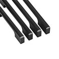 thumbnail image 4 of BE-TOOL 2 Pack Matte Black Cabinet Handle Modern Square Solid Drawer Handles 3 Size Choice Black, 4 of 8