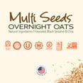 thumbnail image 5 of Avelina Natural Flavors Oatmeal - Gluten-Free & No Added Sugar Rolled Oats, 12.3 oz (Multi-Seed, 1-Pack), 5 of 6