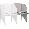 thumbnail image 1 of Flash Furniture Étude Carrel en Gris Nébuleuse, 1 of 2