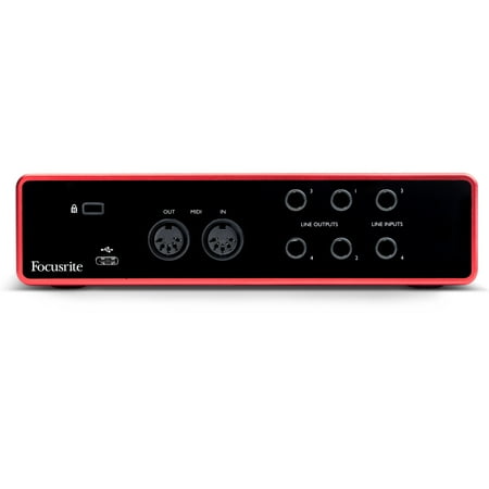 Focusrite - Scarlett 4i4 3rd Generation Audio Interface - Red