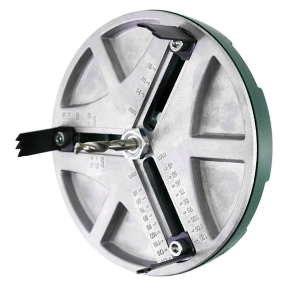 OUNONA Adjustable Hole Saw for Woodworking with High Hardness Alloy Steel Drill Bit Multi Use Round 1/2 inch