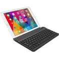 thumbnail image 3 of Universal Ultra Light Slim Portable Wireless Bluetooth 3.0 Keyboard for iOS iPad iPad Air, Pro, Mini, Android, Windows Tablets PC Smartphone with Protection Case Stand, 3 of 4