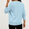 thumbnail image 6 of QQZ Quarter Zip Pullover Sweatshirt For Women, Printed V Neck Sweatshirts Fleece Long Sleeve Women's Fashion Hoodies & Sweatshirts, 6 of 7
