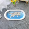 thumbnail image 4 of Pet Ice Summer Cool Refreshing Oval Bed for Cats and Dogs - Indoor Outdoor Use TPR Material Noise-Free Cushion Durable Pet Bed for, 4 of 7