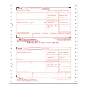 Irs Approved 1099 Misc 4 Part Continuous Tax Form Walmart Com Walmart Com