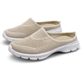 thumbnail image 3 of Womens Breathable Mesh Walking Mules Sneakers Open Back Slip On Shoes, 3 of 17