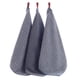 thumbnail image 1 of Toallas cuadradas pequeñas de algodón puro, absorbentes de agua, reforzadas, a rayas, para uso doméstico (azul), 3 unidades, 1 of 6