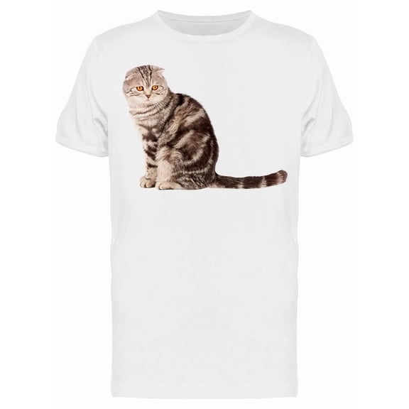 Image Of A Cute Cat Tee Men's -Image by Shutterstock Men's T-shirt