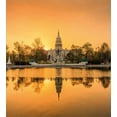 thumbnail image 3 of Ambesonne United States Duvet Cover Sets, American Capital City, 2-King, Apricot and Ginger, 3 of 3