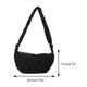 thumbnail image 2 of Bolso de mano acolchado para mujer, moderno, suave, de algodón, ligero para adolescentes, 2 of 7
