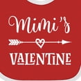 thumbnail image 4 of Inktastic Mimi Valentine Day Grandchild Boys or Girls Baby Bib, 4 of 4