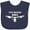 Navy Blue, variant on Inktastic Life Behind Bars Mountain Bike Boys or Girls Baby Bib