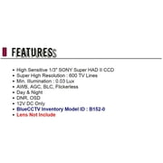 CNB BBM-20 MONALISA DSP Box CCTV Security Camera 600TVL OEM (Lens Not Included)
