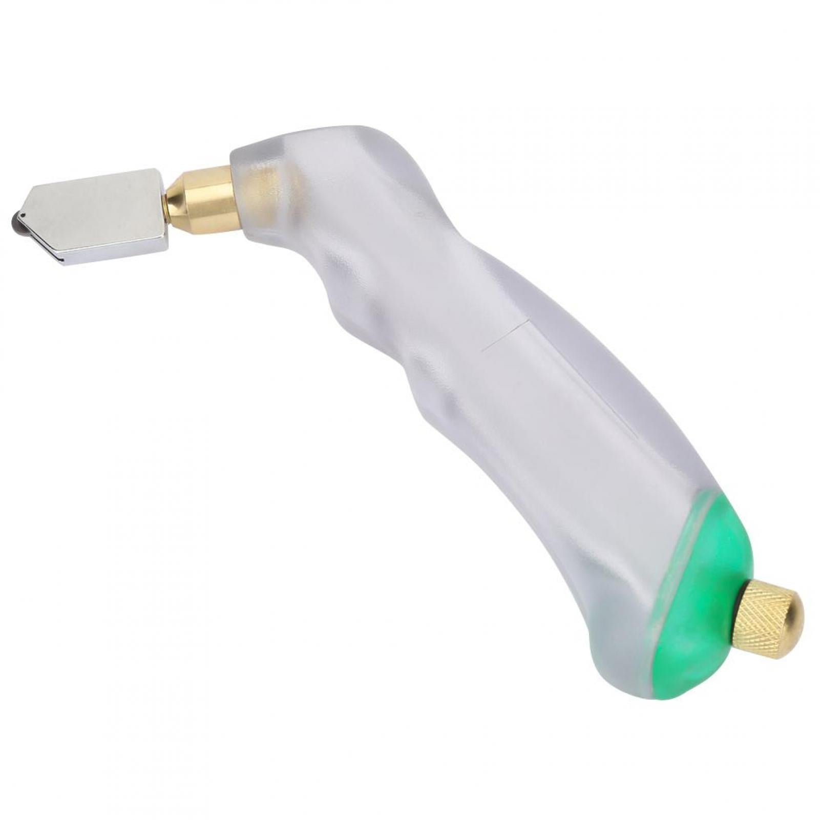 Domqga Oil Feed Glass Cutter,Heavy Duty Grip Glass Cutter Tungsten