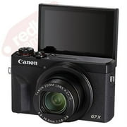 Canon PowerShot G7X Mark III Digital Camera Silver+ 32GB Deluxe Accessory Packag - International Version