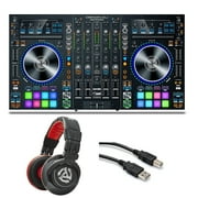 Denon MC7000 Professional Serato DJ Controller & Mixer + DJ Headphone +USB Cable