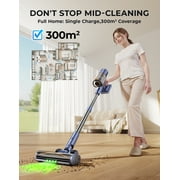 Laresar V11 Cordless Stick Vacuum Cleaner 650W 75Kpa Strong Suction, 90Mins Runtime Long-Lasting Battery for Carpet Pet Hair Large Home