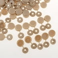 thumbnail image 4 of DOLITY Screw Cover Cap Hole Plug Furniture Hinge Hole Cap 50PCS Brown, 4 of 7