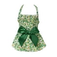 thumbnail image 1 of Pet Halter Dress - Comfortable Soft - Eye-catching Cotton - Flower Print - Pet Dog Bowknot Princess Dress - Pet Costume, 1 of 8