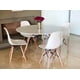 thumbnail image 4 of Mesa de Comedor Redonda 120 Grupo Microtec Blanca para 4 o 6 Personas Café Moderna Estilo Eames Patas de Madera Minimalista Moderna Grupo Microtec Mesa 120 Mesa 120, 4 of 4