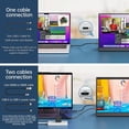 thumbnail image 2 of Monitor portátil para Help HDMI USB-C 1080P de 15,6 pulgadas, 2 of 7