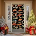 thumbnail image 5 of Japanese Sushi Black Door Banner Decorative Welcome Door Covers Sign Pattern Front Door Sign Banner Party Background Banner Backdrop Porch Hanging Sign Party Supplies, 5 of 8