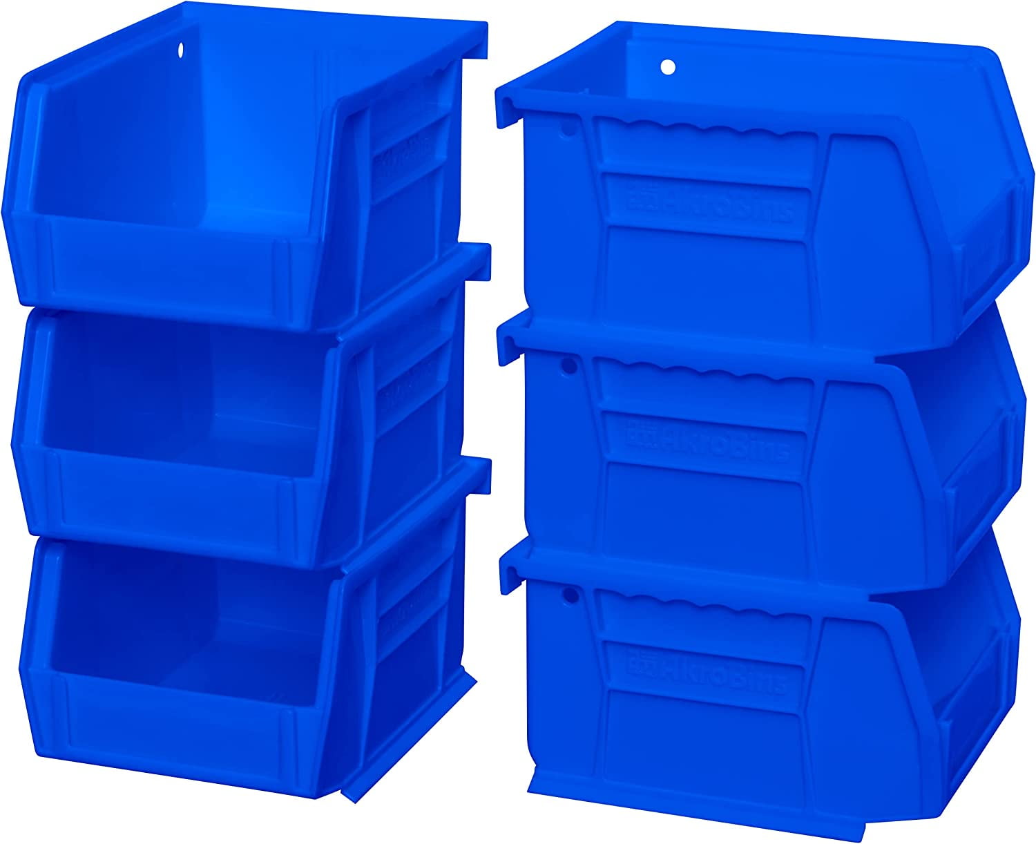 Akro-Mils AkroBins 30255 Plastic Hanging & Stacking Storage Bin 10