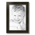 thumbnail image 2 of ArtToFrames 10" x 15" Honors Black with Gold Picture Frame, 10x15 inch Black Wood Poster Frame (WOM-5158),  Pack, 2 of 7