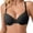 Black, variant on Lace Underwire Push up Bra for Women Full Coverage Everyday T-Shirt Bra with Back Closure & Adjustable Straps