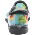 thumbnail image 2 of Sloggers Waterproof Garden Shoe for Women – Outdoor Slip-On Rain and Garden Clogs with Premium Comfort Support Insole, (Turquoise Pansy), (Size 9), 2 of 8