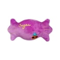 thumbnail image 2 of Juguete masticable de peluche chirriante para perros y gatos con chirriador oculto, tela suave y duradera, 16x7 cm, juguete interactivo para aliviar el aburrimiento de mascotas pequeñas, 2 of 9