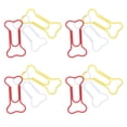 thumbnail image 2 of Clips de papel, 100 clips de papel metálicos con forma de hueso, clips de papel con forma de hueso, construidos para durar, 2 of 12