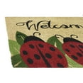 thumbnail image 2 of Achim Home Decor Printed 30x18" Ladybug Wood Coir Door Mat in Multi-Color, 2 of 4