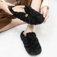 thumbnail image 5 of KANG Slipper French Style Winter Warmth Slip On Shoes With Thick Sole Non Slip Indoor And Outdoor Loafers, 5 of 9
