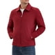 thumbnail image 5 of CHAQUETA CASUAL DE LARGO MANGA CON SOLAPA Y CREMALLERA COMPLETA PARA HOMBRE XL ROJA, 5 of 6