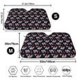thumbnail image 3 of Daiia Rose Flowers Windshield Sun Shade for Car SUV Truck ( ), Car Sun Shade Windshield, Car Shades for Front Windows, Sunshade for Car Windshield, 3 of 7