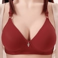 thumbnail image 2 of WRKEKC Everyday Bras for Women Classic Thin Molded Cup with Breathable Holes Solid Color Comfortable Bra for Daily Wear, 2 of 6