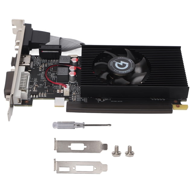 Tarjeta gráfica, GT710 2GD3 2GB GDDR3 Tarjeta gráfica para juegos Tarjeta gráfica Claridad notable