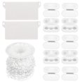 thumbnail image 1 of EeaseCA 1 Set Vertical Shade Blind Cord Plastic Connector Clips Roller Blind Replacement Parts, 1 of 8