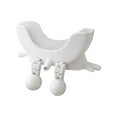 thumbnail image 2 of Cute Hanging Sponge Holder with Drainage, 2026 New 3D Printing Dish Sponge Holders with Legs Keeps, Organizer Storage Utility Declutter Gadgets for Kitchen Sink & Counter Decor - (Whith), 2 of 9
