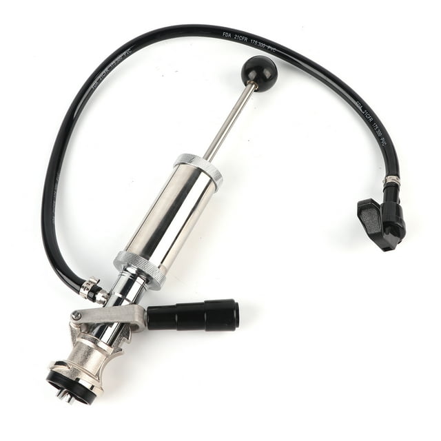 Beer Keg Tap Pump, 4 Inch With Squeeze Trigger Draft Beer Keg Tap Pump, Restaurtant For Beer Kitchen Bar