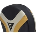 thumbnail image 6 of RDX Focus Boxing Punch Mitts, Punching target Leather Curved Hand Pad with Adjustable Strap, Hook and Jab Strike Shield for MMA, Golden, 6 of 6